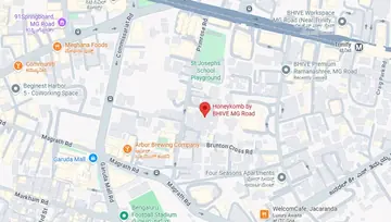 Location of BHIVE Honeykomb MG Road Co-Working space in MG Road, Bangalore - Image 288656