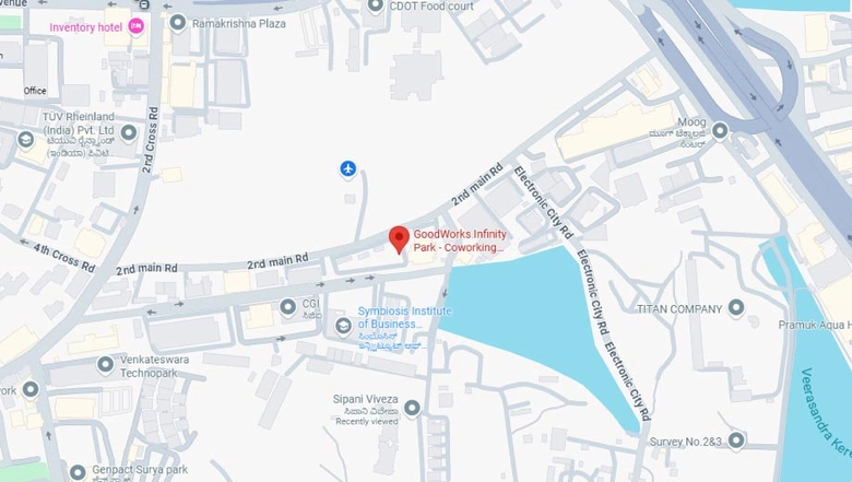 Location of Coworking Space in GoodWorks Cowork Marathahalli Whitefield, Marathahalli - Image 288233