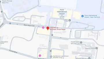 Location of UrbanWrk Aeromall Co-Working space in Viman Nagar, Pune - Image 288590