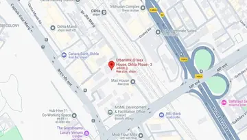 Location of UrbanWrk Max House Co-Working space in Okhla, New Delhi - Image 288674