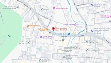 Location of Trios Mont Vert Spectra Co-Working space in Baner, Pune - Image 288425