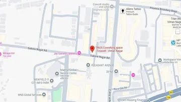 Location of Trios Finswell Co-Working space in Viman Nagar, Pune - Image 288888