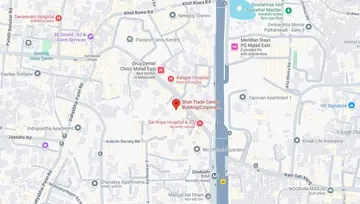 Location of Executive Spaces Shah Trade Center Co-Working space in Malad East, Mumbai - Image 288895