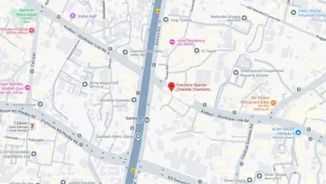 Location of Executive Spaces Chandak Chambers Co-Working space in Andheri East, Mumbai - Image 288916
