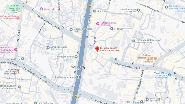 Location of Coworking Space in Executive Spaces Chandak Chambers, Andheri East - Image 288916
