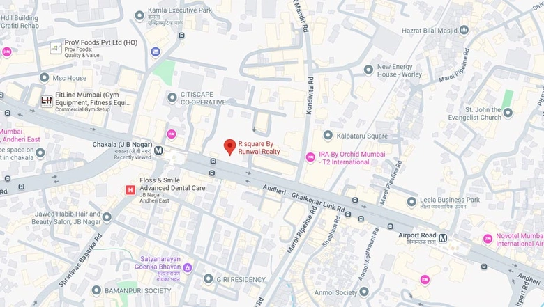 Location of Coworking Space in Table Space R Square, Andheri East - Image 288938