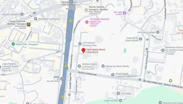 Location of Table Space Oberoi Commerz 3 Co-Working space in Goregaon East, Mumbai - Image 288968
