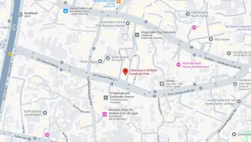 Location of Table Space Solitaire Corporate Park Co-Working space in Andheri East, Mumbai - Image 289304