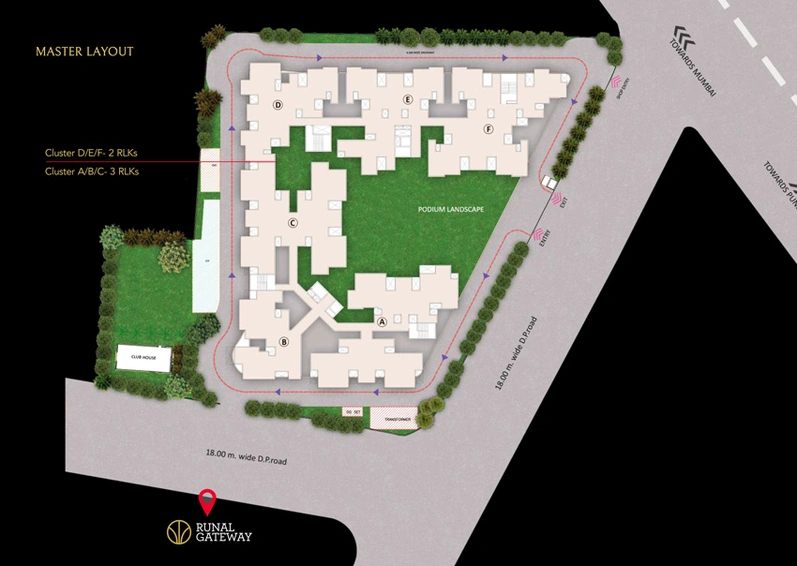 Master Plan of Runal Spacio in Ravet, Pune - Image 10556