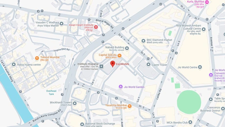 Location of Coworking Space in EsziWorkN The Capital, BKC - Image 289345