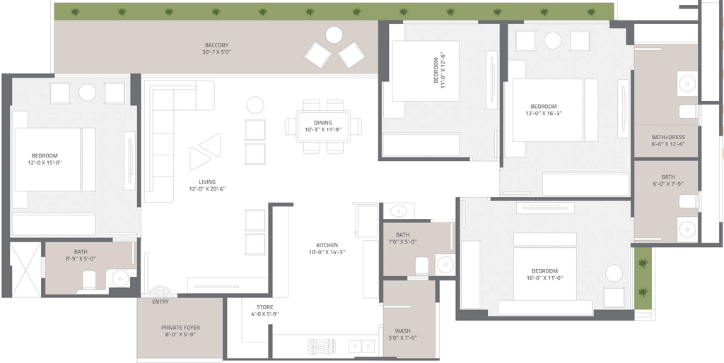 4 BHK Flat in Saar Saayam in Shilaj, Ahmedabad - Image 904045