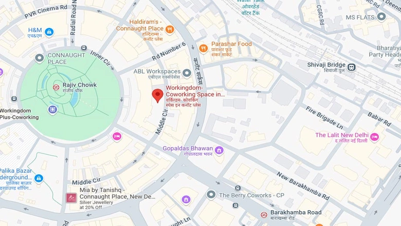 Location of Coworking Space in Workingdom Hamilton House, Connaught Place - Image 289400