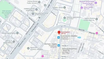 Location of Workingdom Dwarka Co-Working space in Dwarka, New Delhi - Image 289464