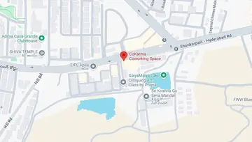 Location of Cokarma Kokapet Co-Working space in Kokapet, Hyderabad - Image 289699