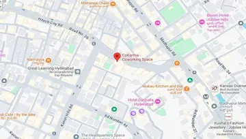 Location of CoKarma Mahaveer Radiance Co-Working space in Madhapur, Hyderabad - Image 289794