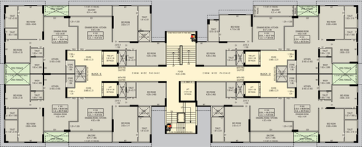Floor Plan of Aashray Anantam in Shilaj, Ahmedabad - Image 289845
