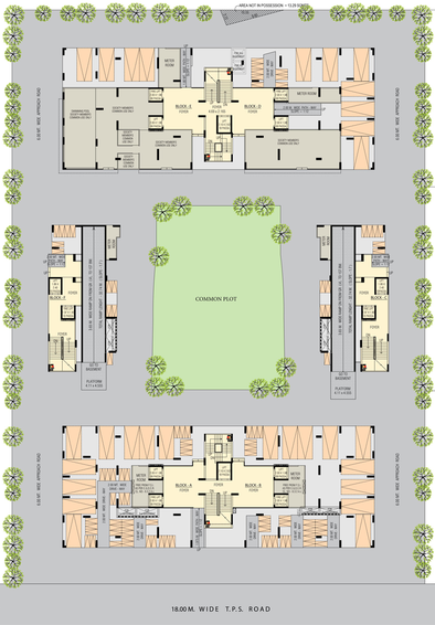 Master Plan of Aashray Anantam in Shilaj, Ahmedabad - Image 289846