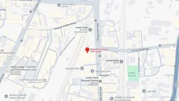 Location of 603 The Coworking Space Marathon Futurex Co-Working space in Lower Parel West, Mumbai - Image 290187