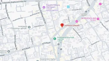 Location of Dotspace Total Tower Co-Working space in Edappally, Kochi - Image 290099