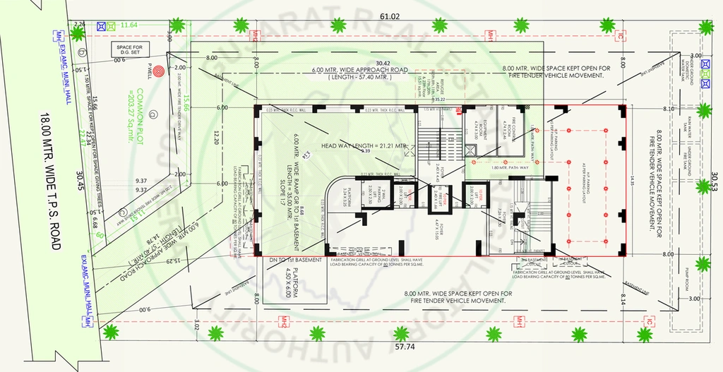 Master Plan of Triveni The Fourfront Residency in Thaltej, Ahmedabad - Image 289862