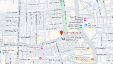 Location of ClayWorks Miniforest Co-Working space in JP Nagar, Bangalore - Image 290060