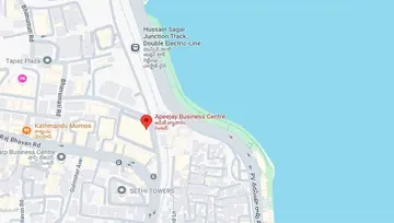 Location of Apeejay Business Center The Park Co-Working space in Somajiguda, Hyderabad - Image 290144
