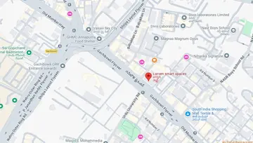 Location of Lorven Smart Spaces Vaishnavi Cynosure Co-Working space in Gachibowli, Hyderabad - Image 290220