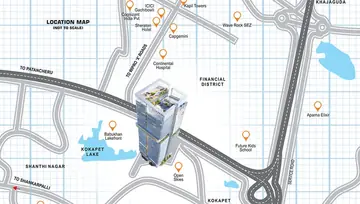 Location of Agrim Sky Tower - Image 290382