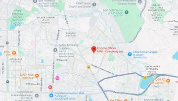 Location of Enzyme Mpk Office Co-Working space in Koramangala, Bangalore - Image 290389