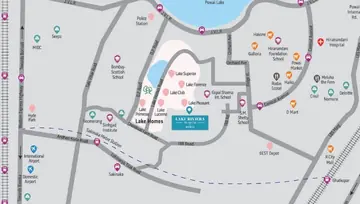 Location of Ekta Lake Riviera - Image 93543