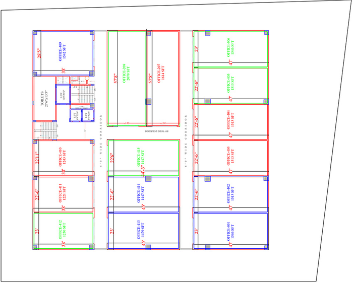 Master Plan of Fairmount Square in Kompally, Hyderabad - Image 290550