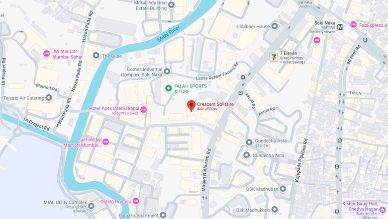 Location of Coworking Space in Work Square Crescent Solitaire, Andheri East - Image 290632
