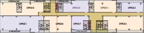 Floor Plan of Jade Imperial Towers in Ameerpet, Hyderabad - Image 290704