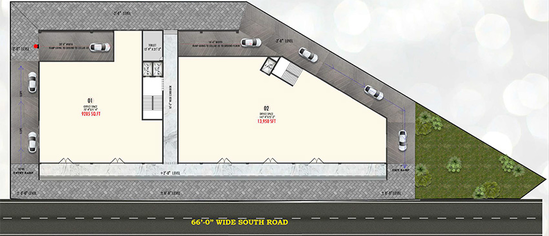 Master Plan of Makuta Aruna Arcade in Patancheru, Hyderabad - Image 290854