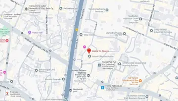 Location of Inspire Cospace Boston House Co-Working space in Andheri East, Mumbai - Image 290900