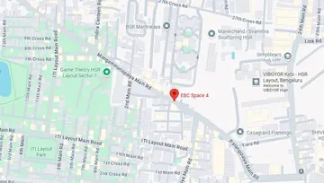 Location of Ebc Space 4 Co-Working space in HSR Layout, Bangalore - Image 290922