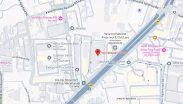Location of Workshaala Cosmic Co-Working space in Marathahalli, Bangalore - Image 290949