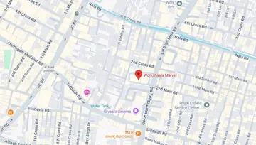 Location of Workshaala Marvel Co-Working space in Sudhama Nagar, Bangalore - Image 290957