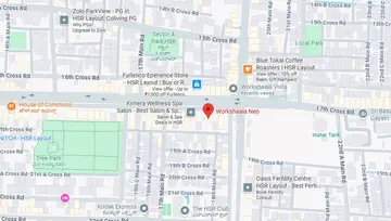 Location of Workshaala Neo Co-Working space in HSR Layout, Bangalore - Image 290961