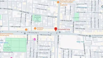 Location of Workshaala Vista Co-Working space in HSR Layout, Bangalore - Image 290982
