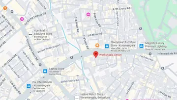 Location of Workshaala Xenon Co-Working space in Koramangala, Bangalore - Image 290987