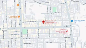 Location of Beginest Harbor 4 Co-Working space in Indiranagar, Bangalore - Image 291028