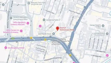 Location of BizzHub Elanz Co-Working space in Nagavara, Bangalore - Image 291049