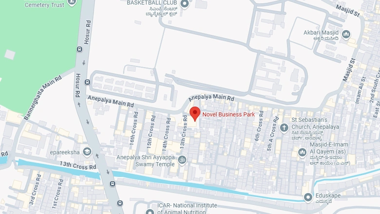 Location of Coworking Space in Novel Business Park, Koramangala - Image 291067