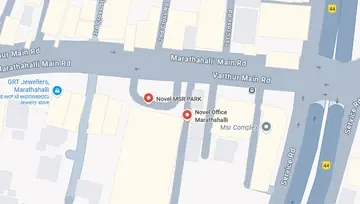 Location of Novel MSR Park Co-Working space in Marathahalli, Bangalore - Image 291076