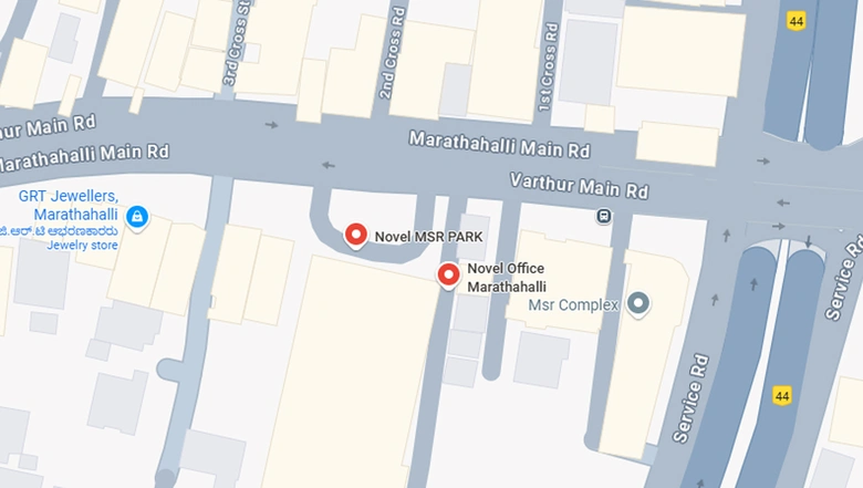 Location of Coworking Space in Novel MSR Park, Marathahalli - Image 291076