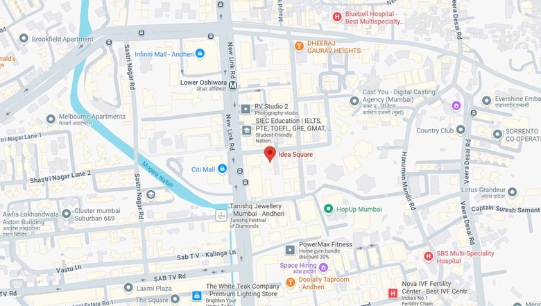 Location of Coworking Space in Idea Square, Andheri West - Image 291126