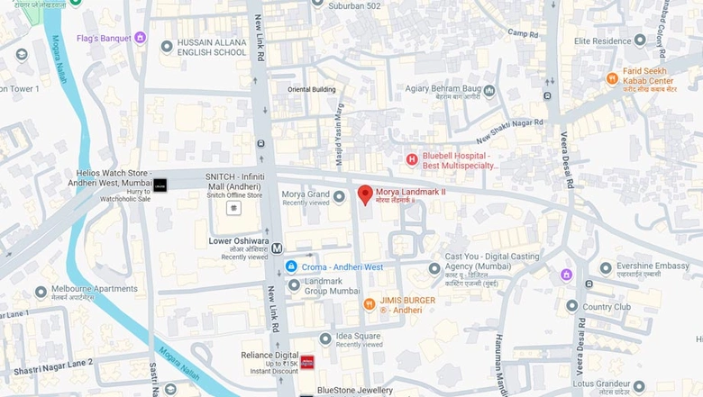 Location of Coworking Space in Idea Square Morya Landmark 2, Andheri West - Image 291136