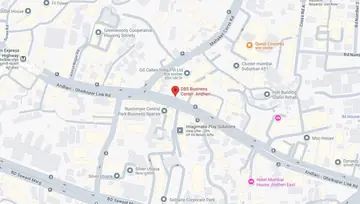 Location of DBS Kanakia Wall Street Co-Working space in Andheri East, Mumbai - Image 291141