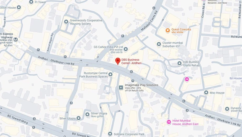 Location of Coworking Space in DBS Kanakia Wall Street, Andheri East - Image 291141